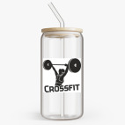 Банка с бамбуковой крышкой