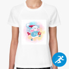 Женская спортивная футболка