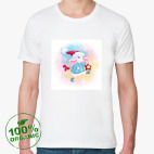 Мужская футболка органик