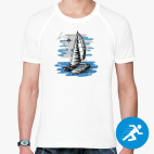 Мужская спортивная футболка