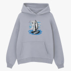 Толстовка худи оверсайз