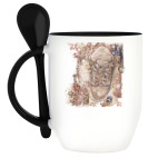 Кружка с ложкой