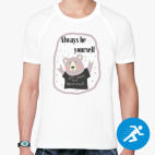 Мужская спортивная футболка