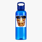 Прозрачная спортивная бутылка