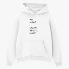 Толстовка худи оверсайз