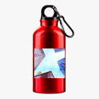 Металлическая бутылка 400 мл UV-DTF