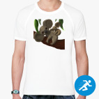 Мужская спортивная футболка