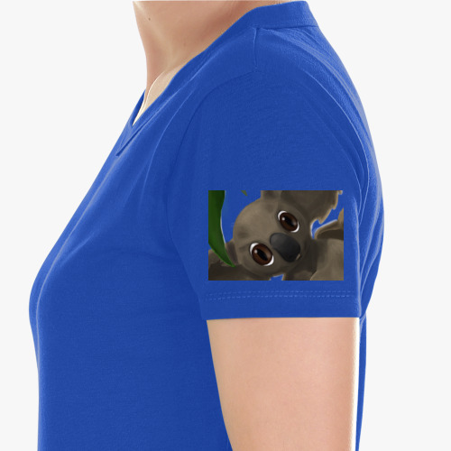 Женская футболка с принтом Коалы