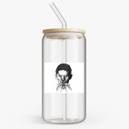 Банка с бамбуковой крышкой