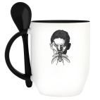 Кружка с ложкой