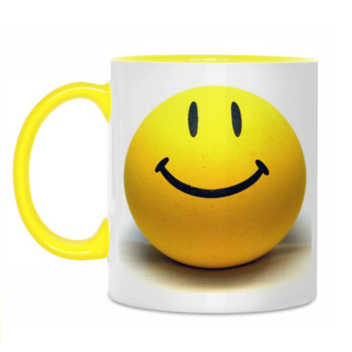 Кружка с принтом Smile