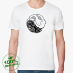 Мужская футболка органик