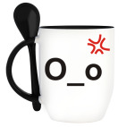 Кружка с ложкой