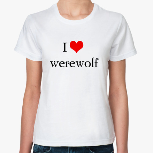 Классическая футболка Werewolf