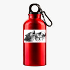 Металлическая бутылка 400 мл UV-DTF