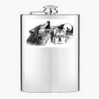 Фляжка стальная