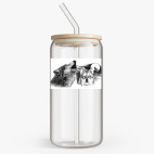 Банка с бамбуковой крышкой