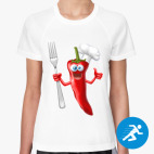 Женская спортивная футболка