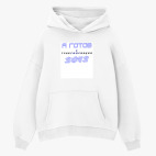 Толстовка худи оверсайз