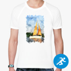 Мужская спортивная футболка