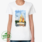 Женская футболка органик