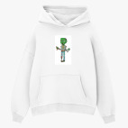 Толстовка худи оверсайз