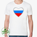 Мужская футболка органик