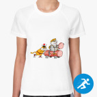 Женская спортивная футболка