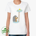 Женская футболка органик