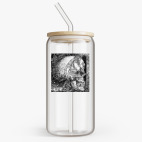 Банка с бамбуковой крышкой