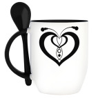 Кружка с ложкой