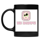 Кружка цветная UV-DTF