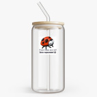 Банка с бамбуковой крышкой