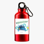 Металлическая бутылка 400 мл UV-DTF