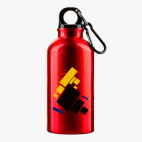 Металлическая бутылка 400 мл UV-DTF