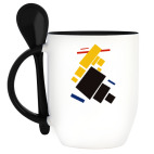 Кружка с ложкой