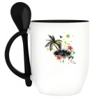 Кружка с ложкой