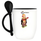 Кружка с ложкой