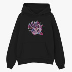 Толстовка худи оверсайз