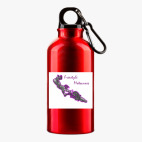 Металлическая бутылка 400 мл UV-DTF