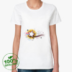 Женская футболка органик