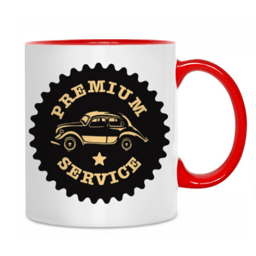 Кружка с принтом ServiceStation