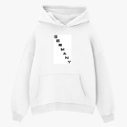 Толстовка худи оверсайз