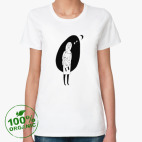 Женская футболка органик