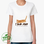 Женская футболка органик