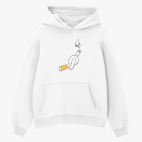 Толстовка худи оверсайз