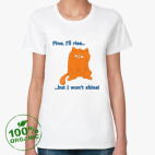 Женская футболка органик