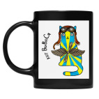 Кружка цветная UV-DTF