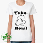 Женская футболка органик