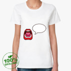 Женская футболка органик